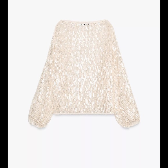 Zara sequin top - Picture 7 of 16